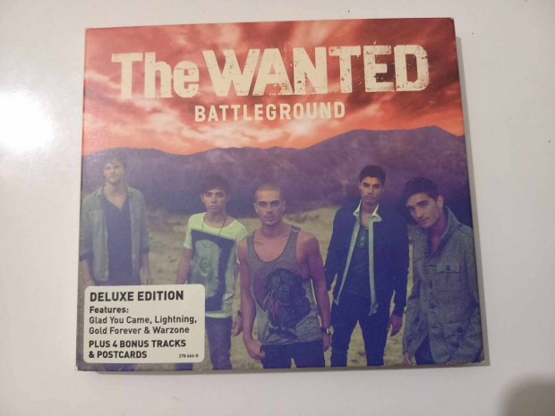 The Wanted Battleground Album Zenei CD Deluxe Edition