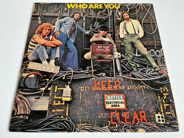 The Who: Who Are You bakelit, vinyl, LP