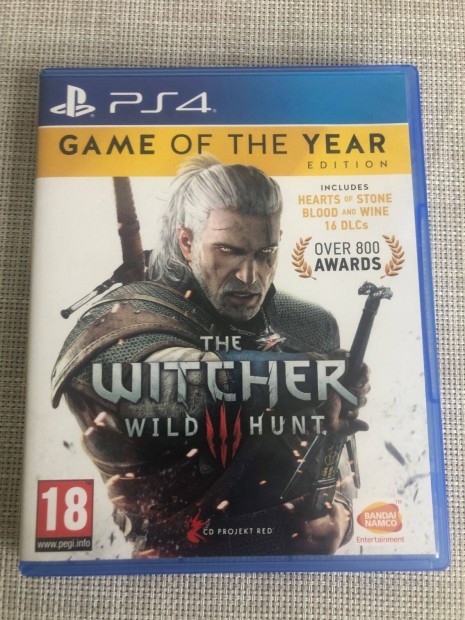 The Witcher 3 III Wild hunt GOTY Edition Ps4 Playstation 4 magyar