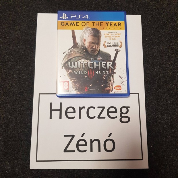 The Witcher 3 Magyar Feliratos PS4