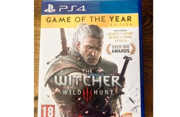 The Witcher 3 (III) Wild Hunt GOTY PS4 / PS5 jtk