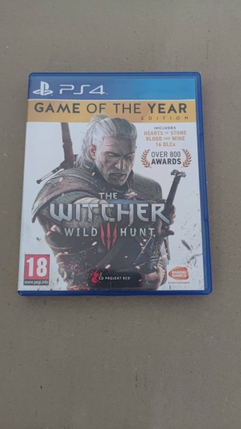 The Witcher 3: Wild Hunt Game of The Year Edition PS4 jtk (magyar fe
