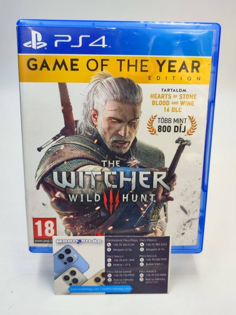 The Witcher Game Of The Year Edition PS4 Garancival #konzl1533