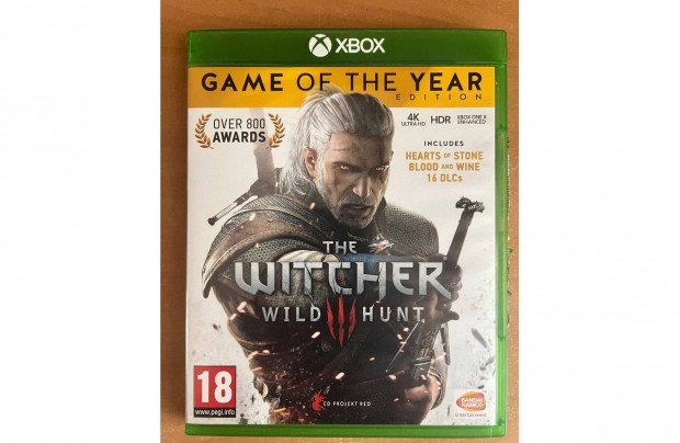 The Witcher III GOTY Xbox One-ra elad!