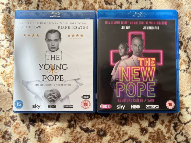 The Young Pope s The New Pope blu-ray