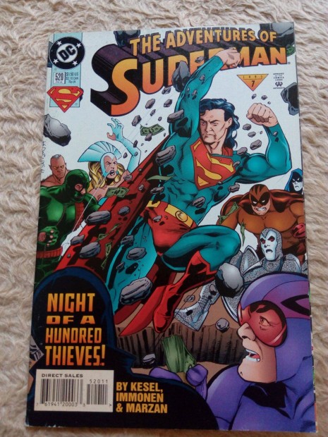 The adventures of Superman amerikai DC kpregny 520. szma elad!