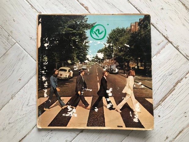 The beatles abbey road bakelit lemez lp