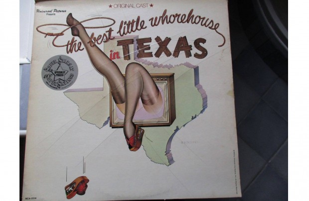 The best little whorehouse LP hanglemez elad