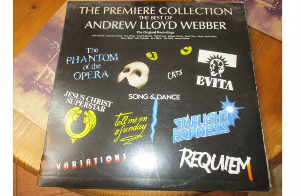 The best of Andrew Lloyd Webber LP hanglemez elad