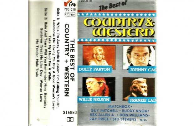 The best of Country & Western - svjci felvtel magnkazettn 1988-bl