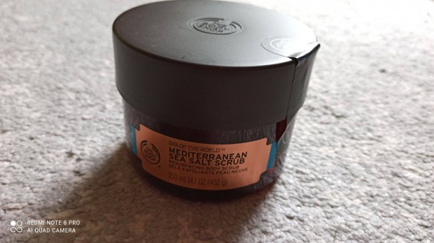 The body shop mediterrn tengeri ss testradr sea salt scrub