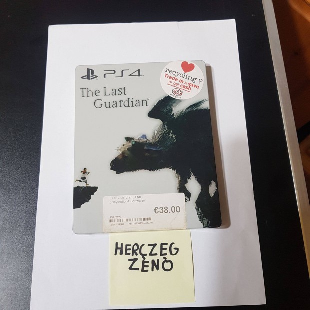 The last guardian ps4 steelbookban