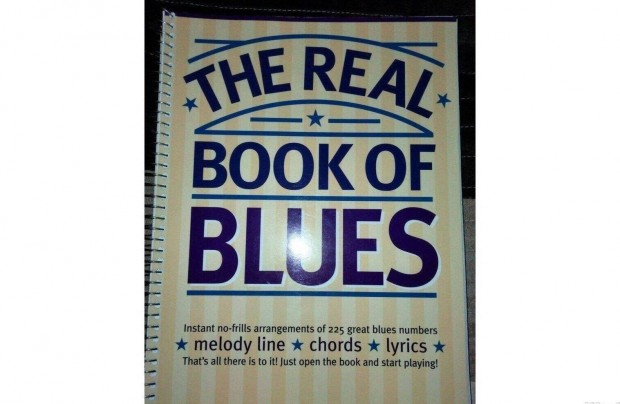 The real Book of Blues ( Blues zenei kottaknyv )