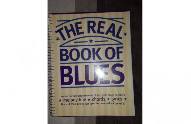 The real Book of Blues ( Blues zenei kottaknyv )