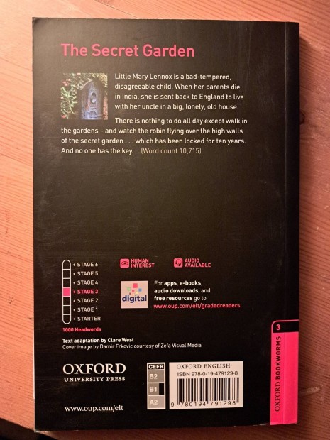 The secret garden, Oxford knyv CD-vel