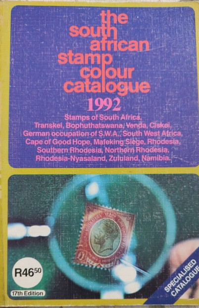 The south african stamp colour catalogue 1992
