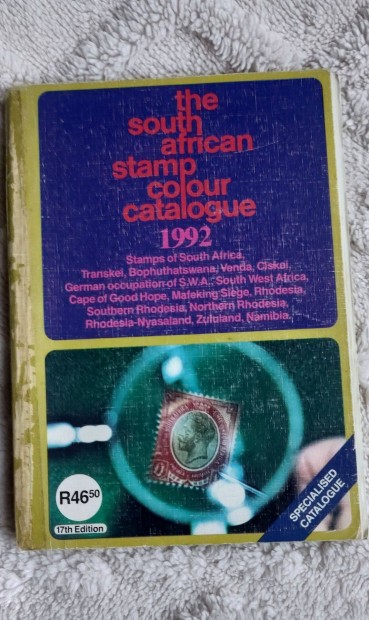 The south african stamp colour catalogue 1992