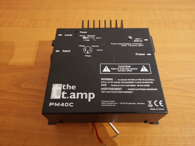 The t-amp PM40C erst