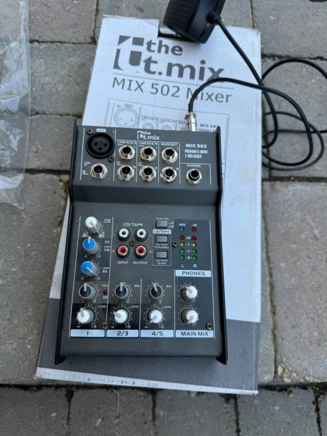 The t.mix 502 mixer zenekari kever