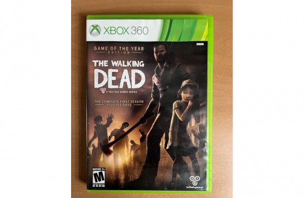 The walking dead xbox 360-ra elad!