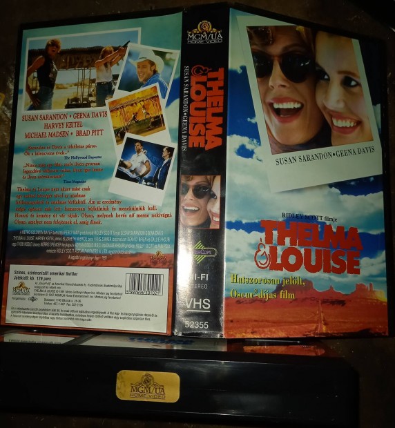 Thelma s Louise  - thriller vhs - Brad Pitt