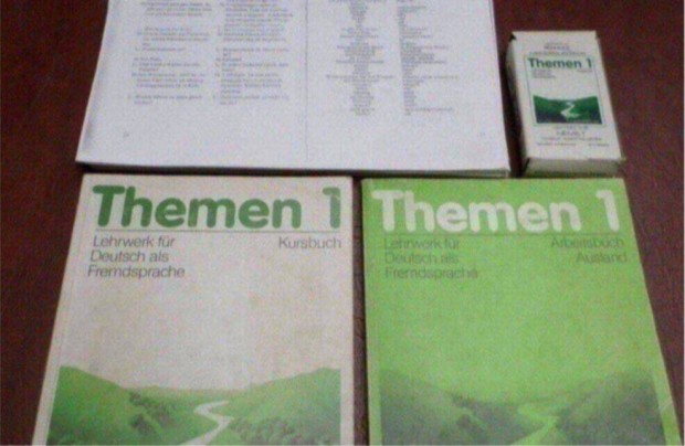 Themen nyelvkönyv német könyv