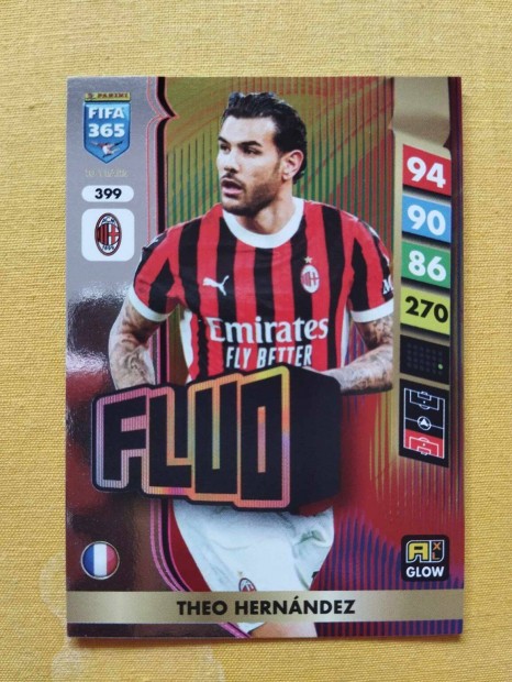 Theo Hernandez (AC Milan) FIFA 365 2025 GLOW Fluo focis krtya