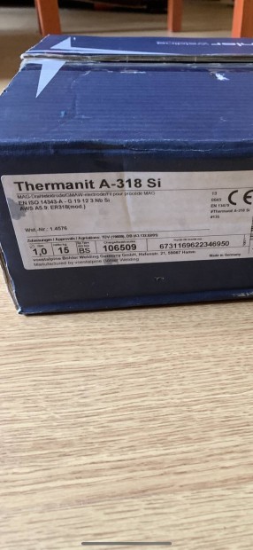 Thermanit A-318 Si rozsdamentes huzal