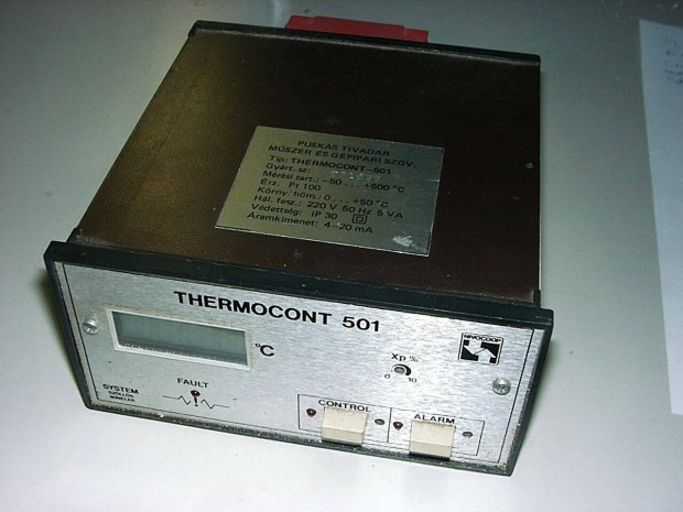 Thermocont 501 fűtésvezérlő