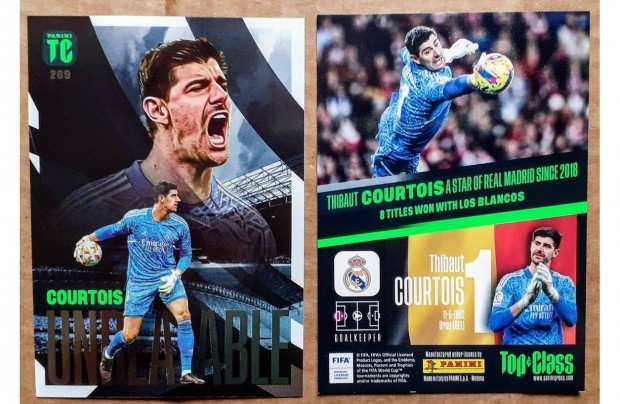 Thibaut Courtois Real Madrid Unbeatable focis krtya Top Class 2023