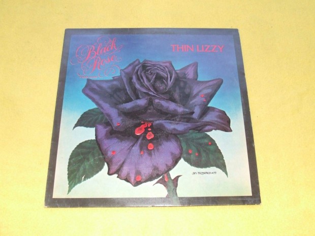 Thin Lizzy: Black Rose - A Rock Legend - bakelit lemez eladó!