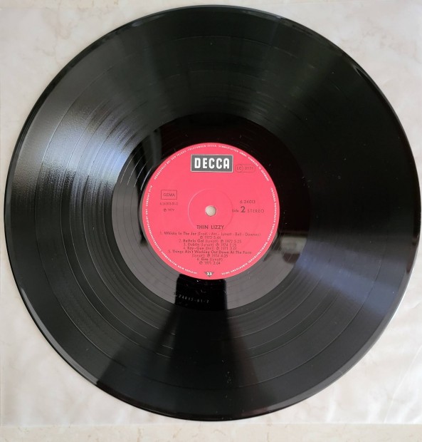Thin Lizzy - Thin Lizzy LP Bakelit