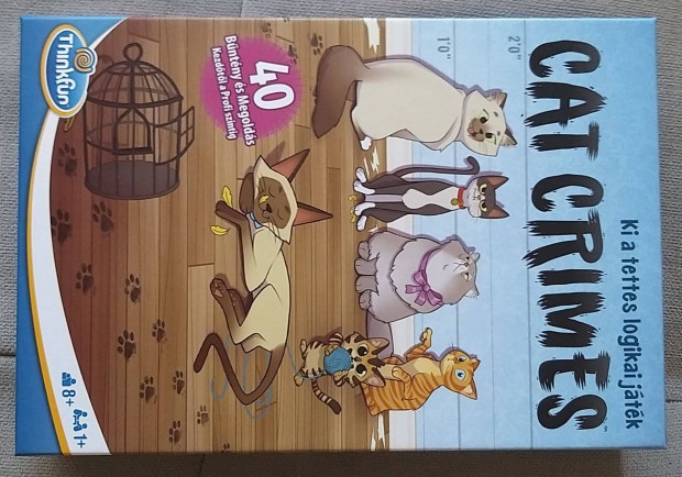 Thinkfun Cat Crimes - Zsivny cick