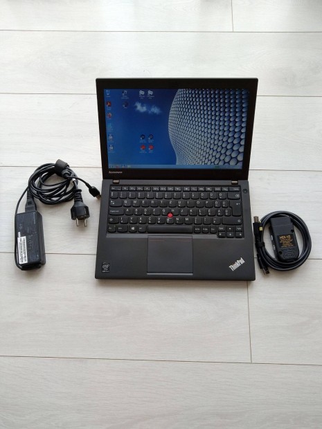 Thinkpad Lenovo X240 i5 Vcds Autocom autdiagnosztika laptop notebook