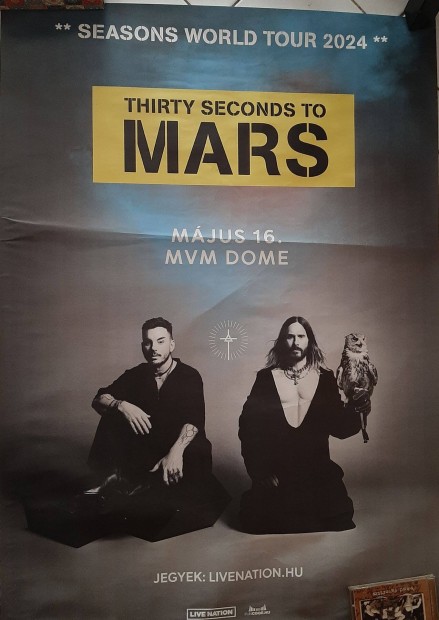 Thirty Second To Mars plakt