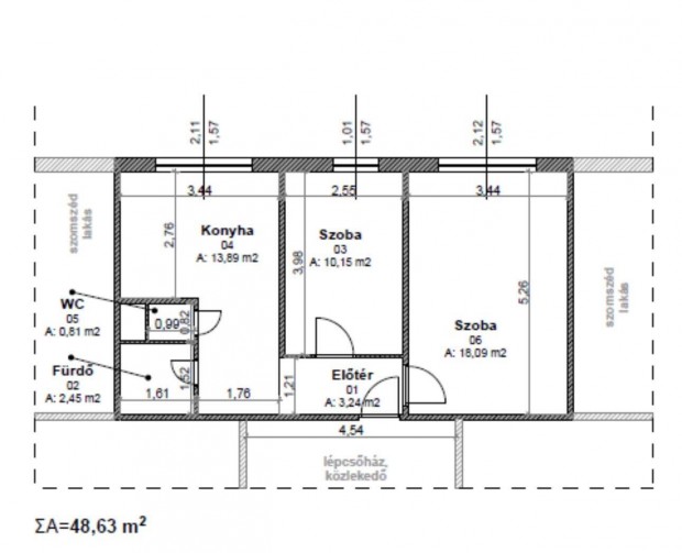 Th�k�ly u. k�t szob�s lak�s Elad�!