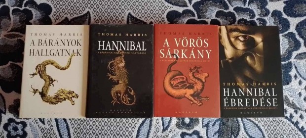 Thomas Harris : Hannibal Lecter teljes sorozat!