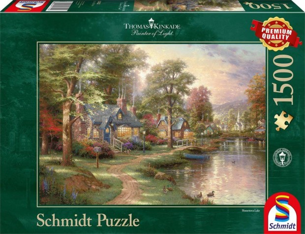 Thomas Kinkade Puzzle (Schmidt, hinytalan)