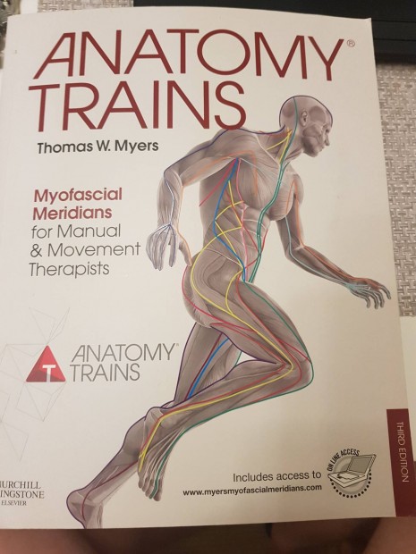 Thomas W. Myers - Anatomy trains knyv, olvasatlan 