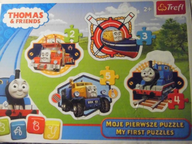 Thomas & Friends - Trefl 4 ris puzzle - kisgyerekeknek val - elad!