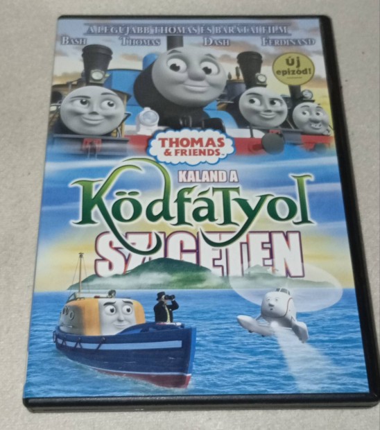 Thomas a gzmozdony Kaland a kdftyl szigeten DVD 