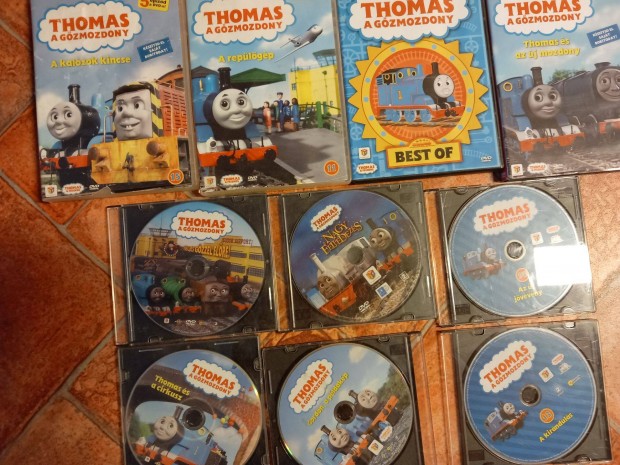 Thomas a kis gzmozdony mese DVD lemez