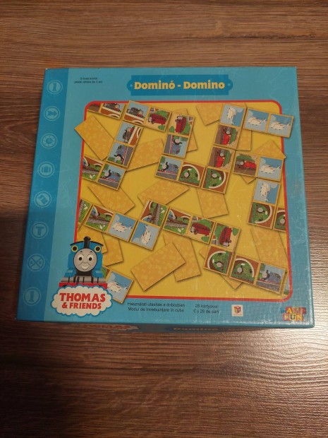 Thomas mozdonyos domino-kicsiknek