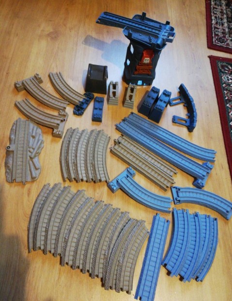 Thomas track Master vonatplya, sn, elemekkel 