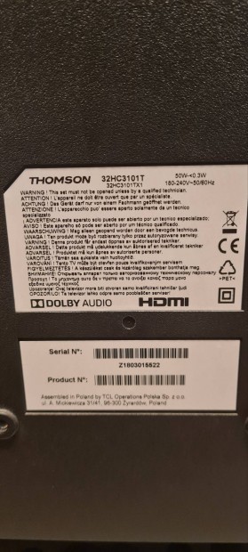 Thomson LCD Tv