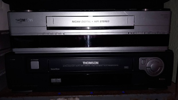 Thomson VHS vide magn lejtsz 2db