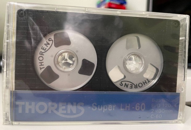 Thorens Super LH 60 1986orsós új bontatlan magnókazetta, audio kazetta