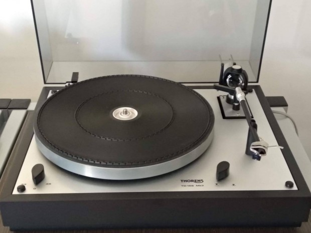 Thorens TD-166 MK-II. komoly lemezjtsz Shure M91ED hangszedvel