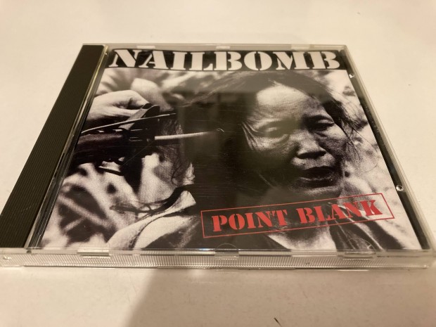 Thrash Metal album CD Nailbomb Point Blank ADD 1994 sepultura pantera 