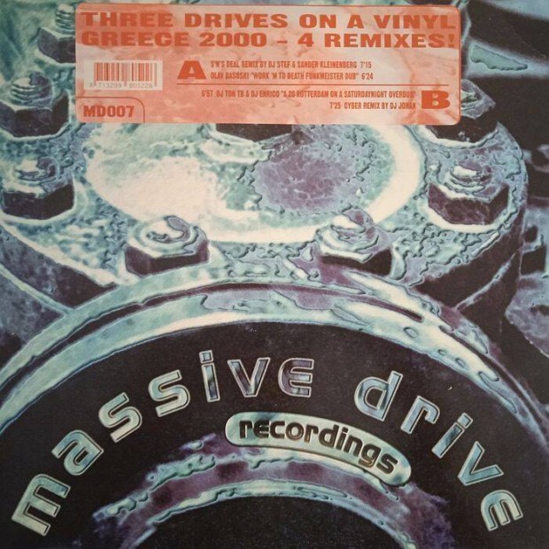 Three Drives On A Vinyl - Greece 2000 - 4 Remixes! (Vinyl,1998)